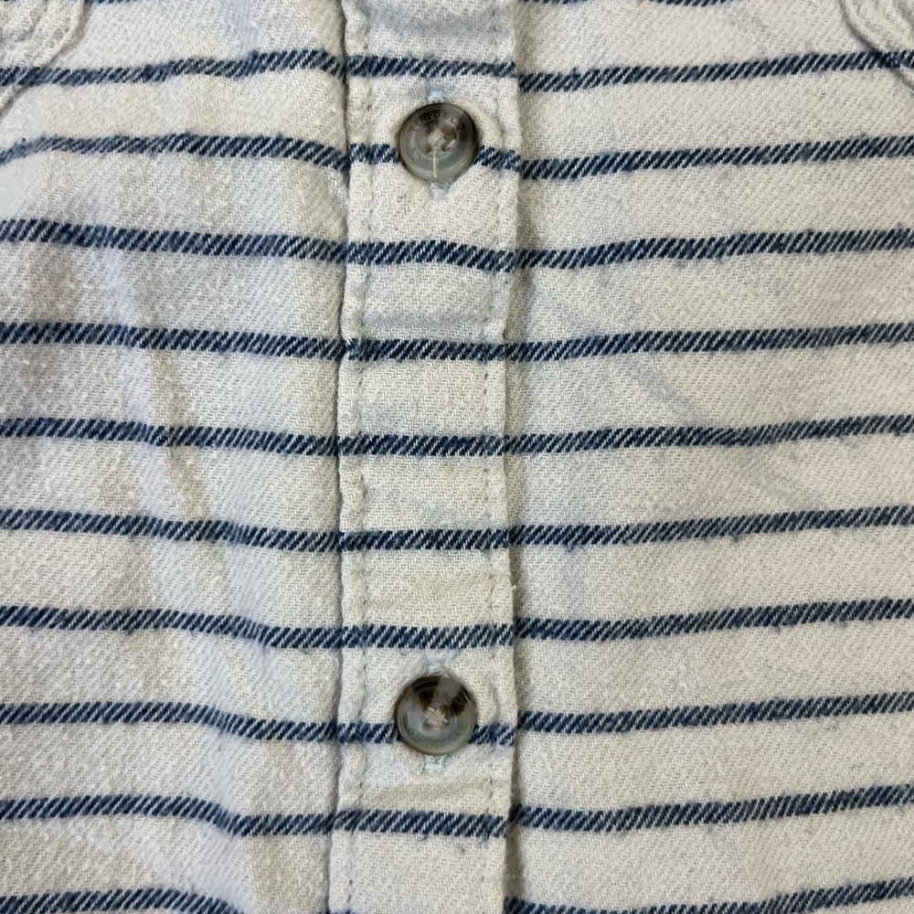 Striped Button-Up Shirt - Picture 4 of 5